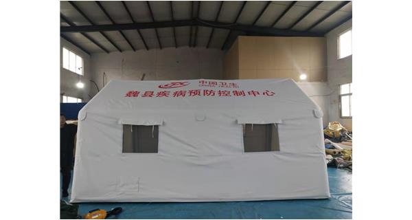 充氣隔離帳篷加班趕制供不應(yīng)求