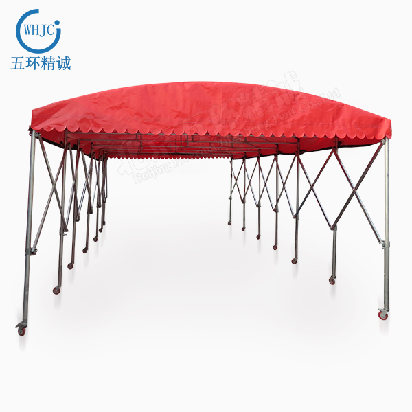 whjc363 伸縮移動(dòng)推拉蓬 燒烤夜宵大排檔擺攤停車倉庫活動(dòng)推拉雨棚