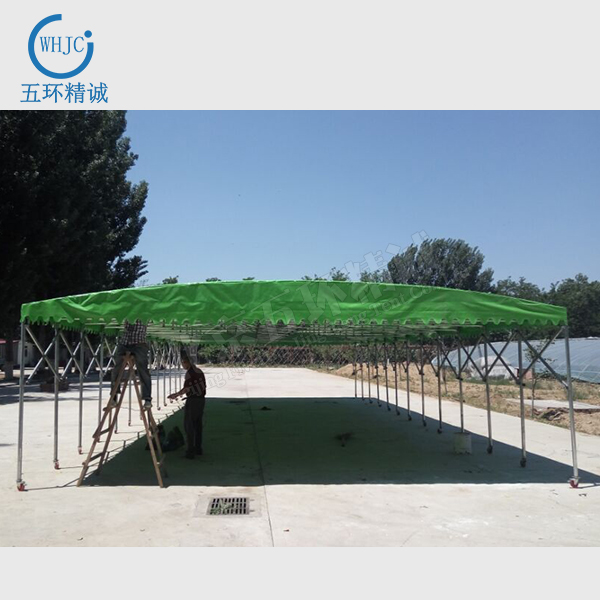 whjc367 推拉蓬綠色